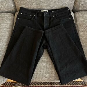 Madewell Men’s Black Relaxed Taper Jeans